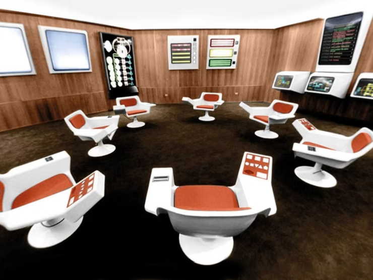 Sala de Operaciones del Proyecto Synco/Cybersyn